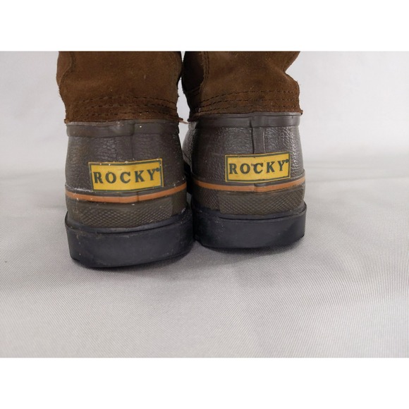 Rocky Snow Boots Men 9 Brown 200g Thinsulate Insulated Leather Duck‎ Boots main image 5
